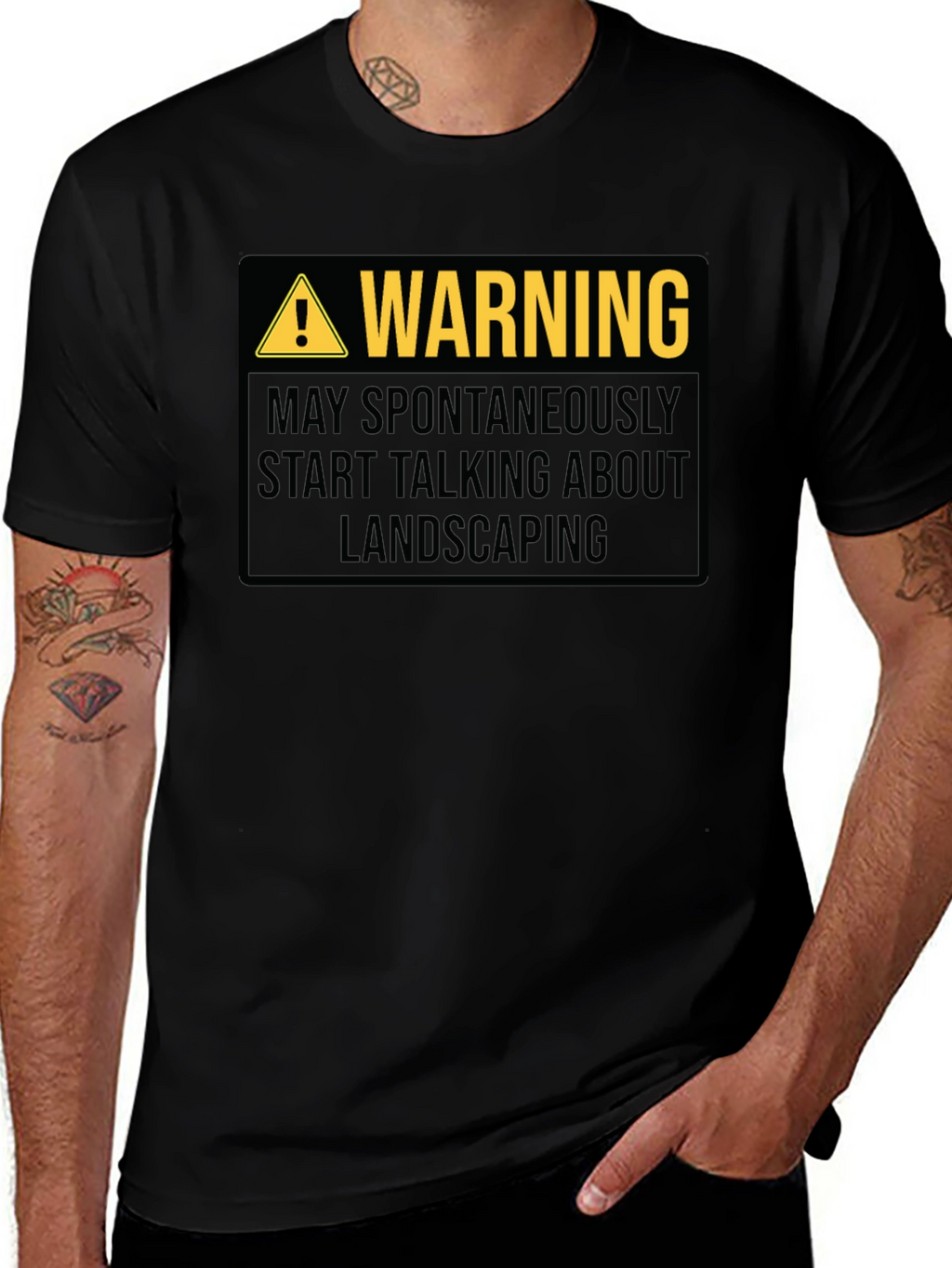 Warning Landscaping T-Shirt