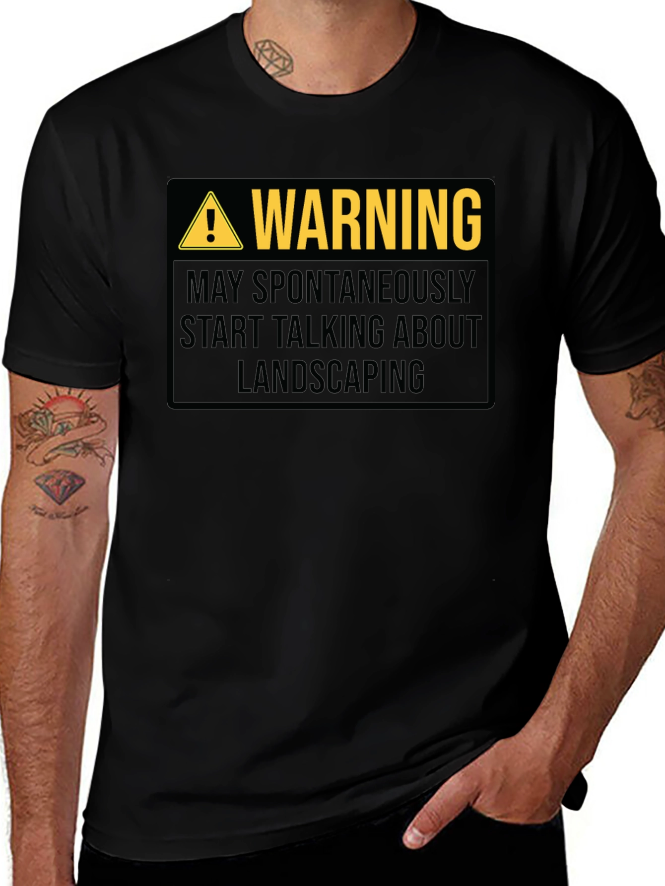 Warning Landscaping T-Shirt