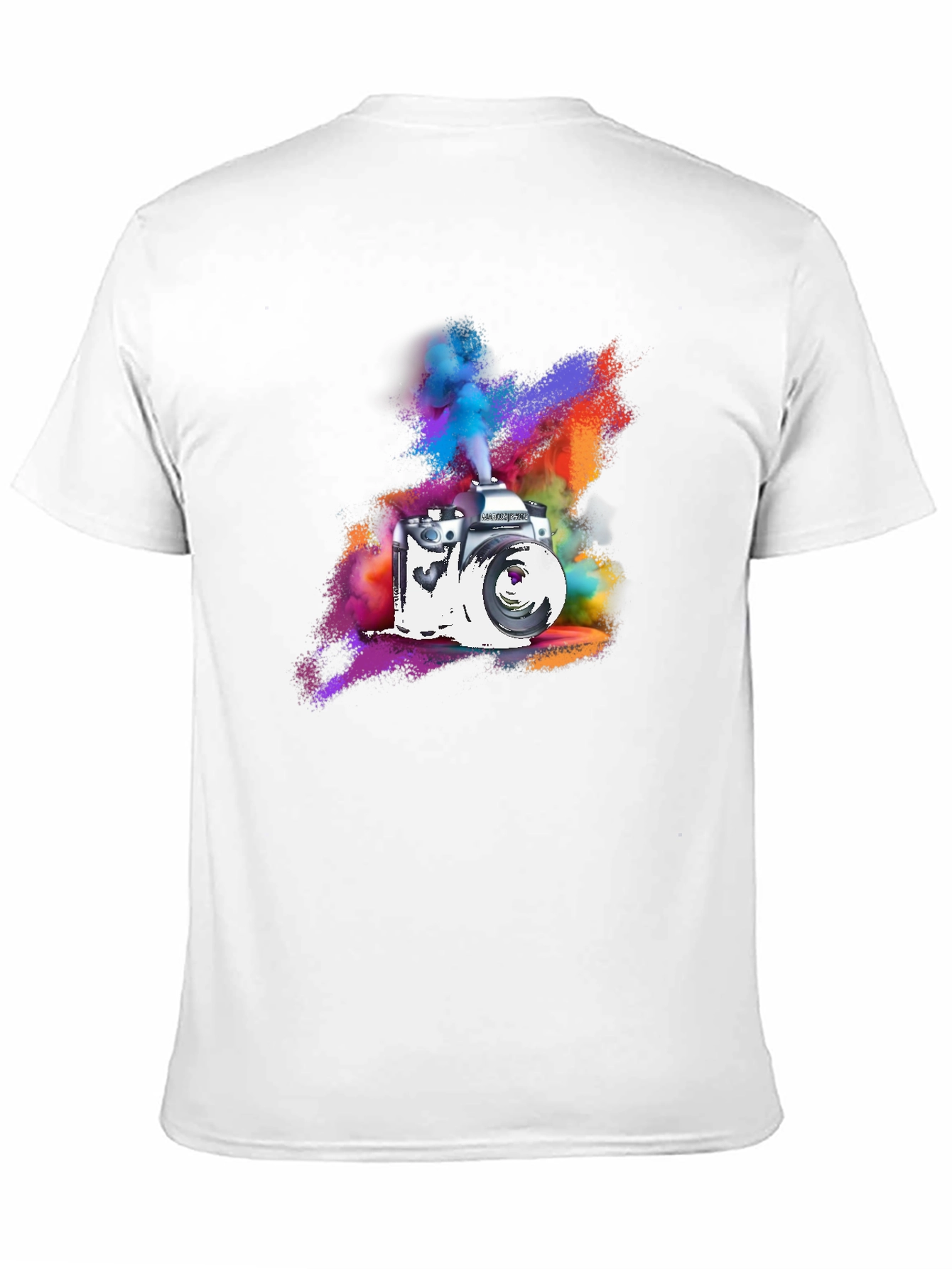 Retro Camera Graphic T-Shirt - Artsy Design