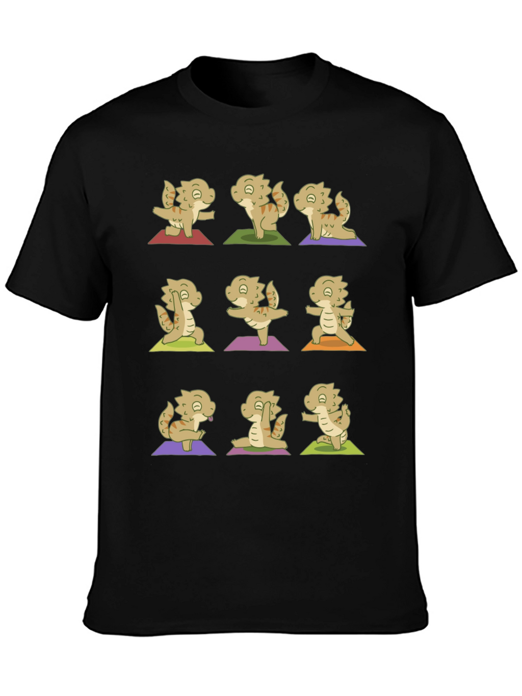 Yoga Bearded Dragon T-Shirt - Relax & Meditate!