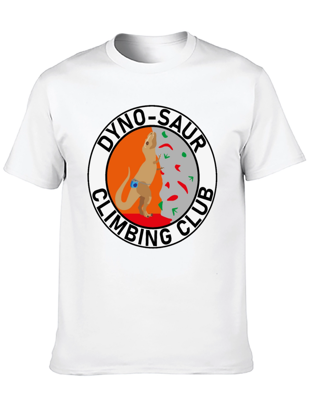 Dino-Saur Climbing Club Black T-Shirt