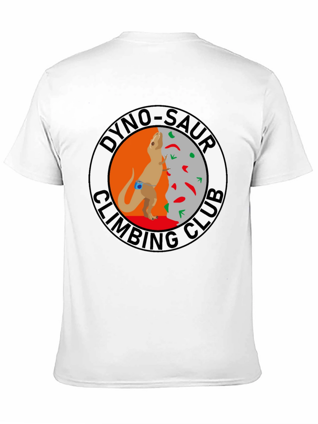 Dino-Saur Climbing Club Black T-Shirt