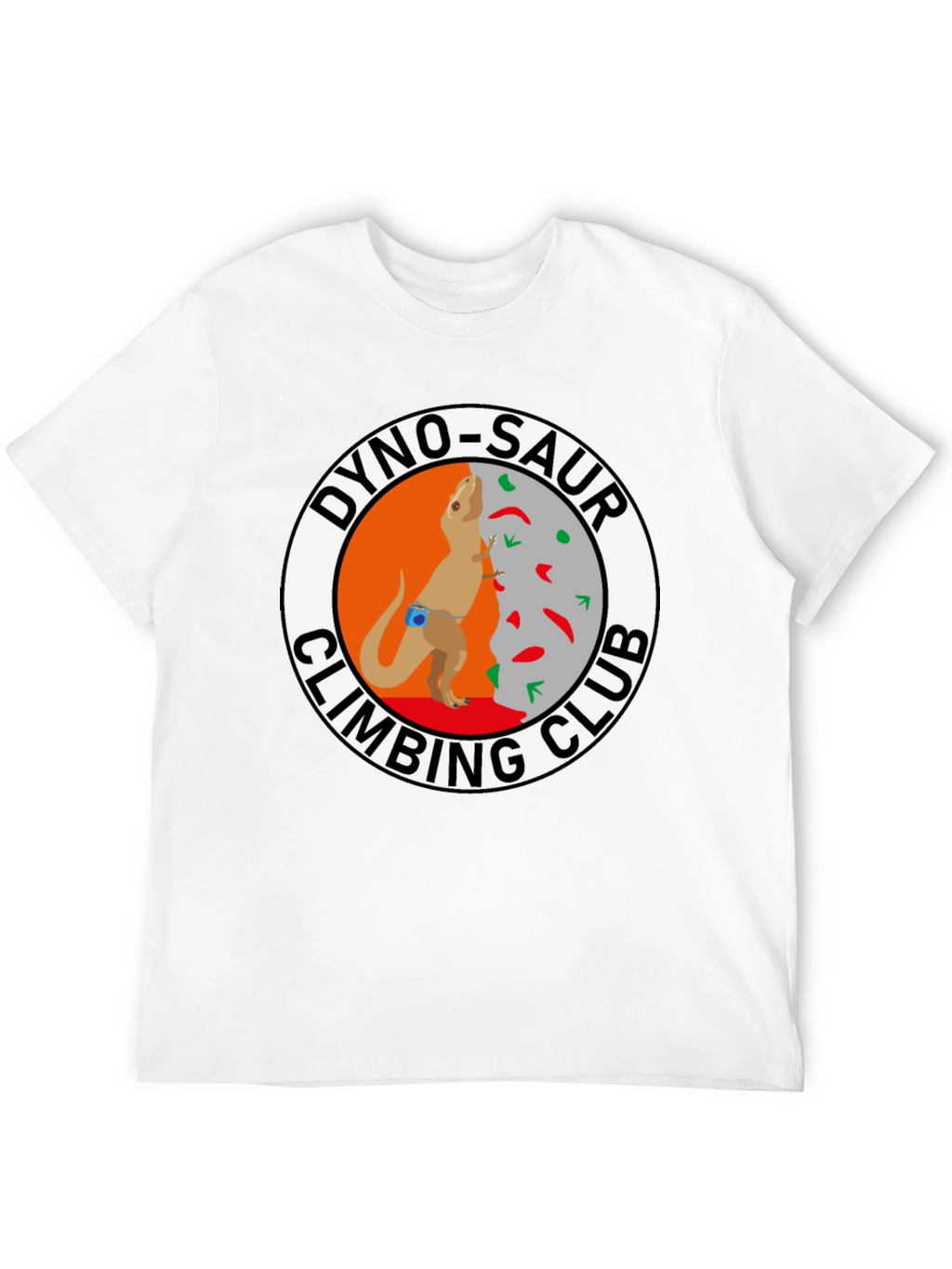 Dino-Saur Climbing Club Black T-Shirt