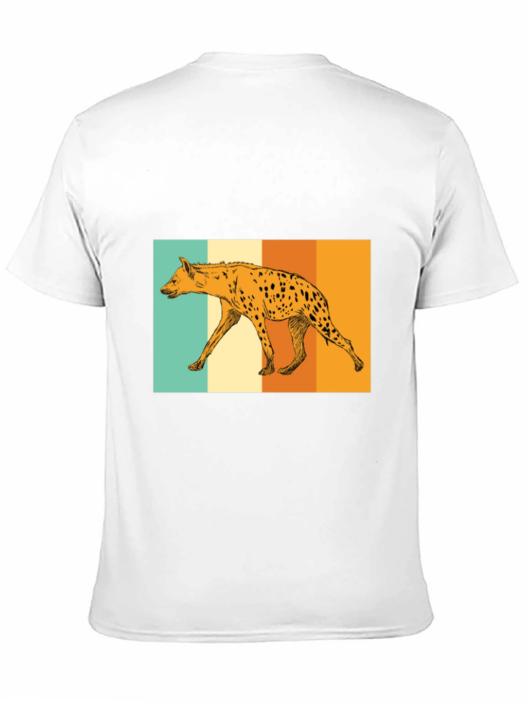 Hyena Retro Graphic Tee - Black