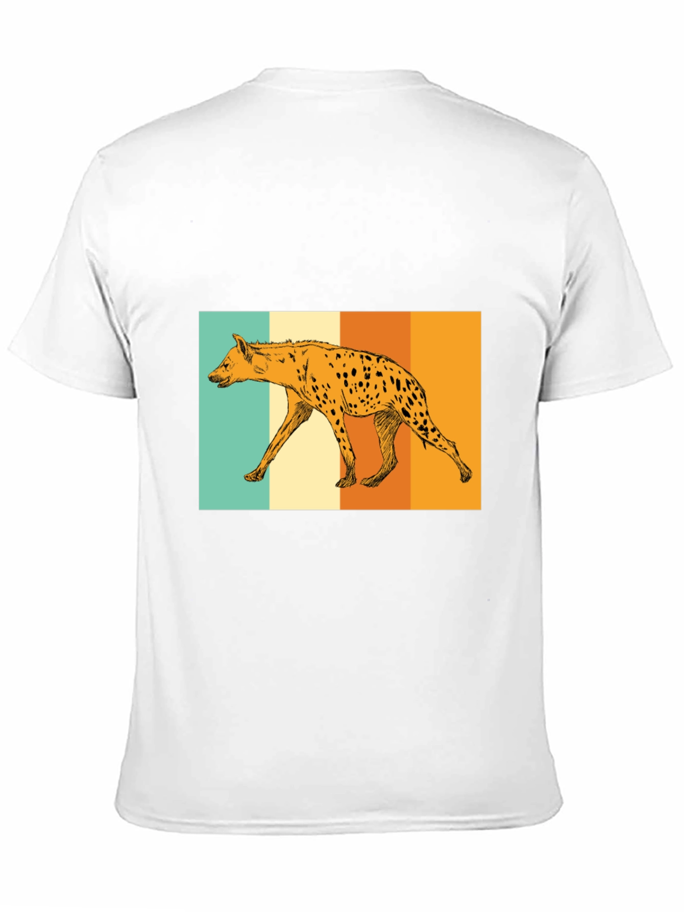 Hyena Retro Graphic Tee - Black