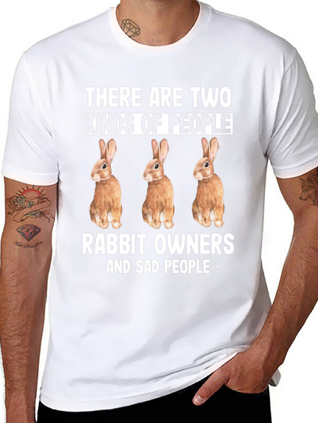 Rabbit Owners - T-Shirt Funny Novelty Tee