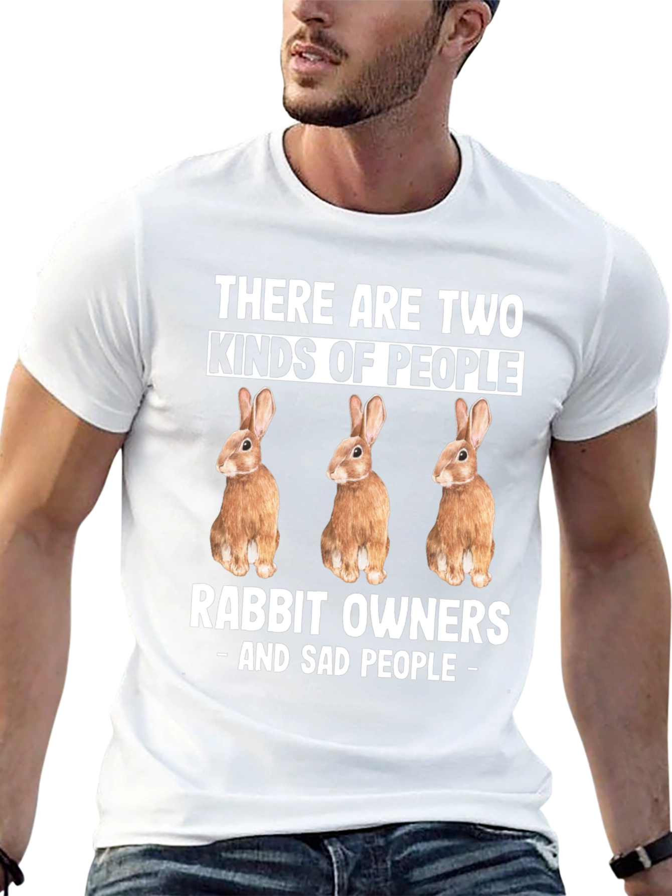 Rabbit Owners - T-Shirt Funny Novelty Tee