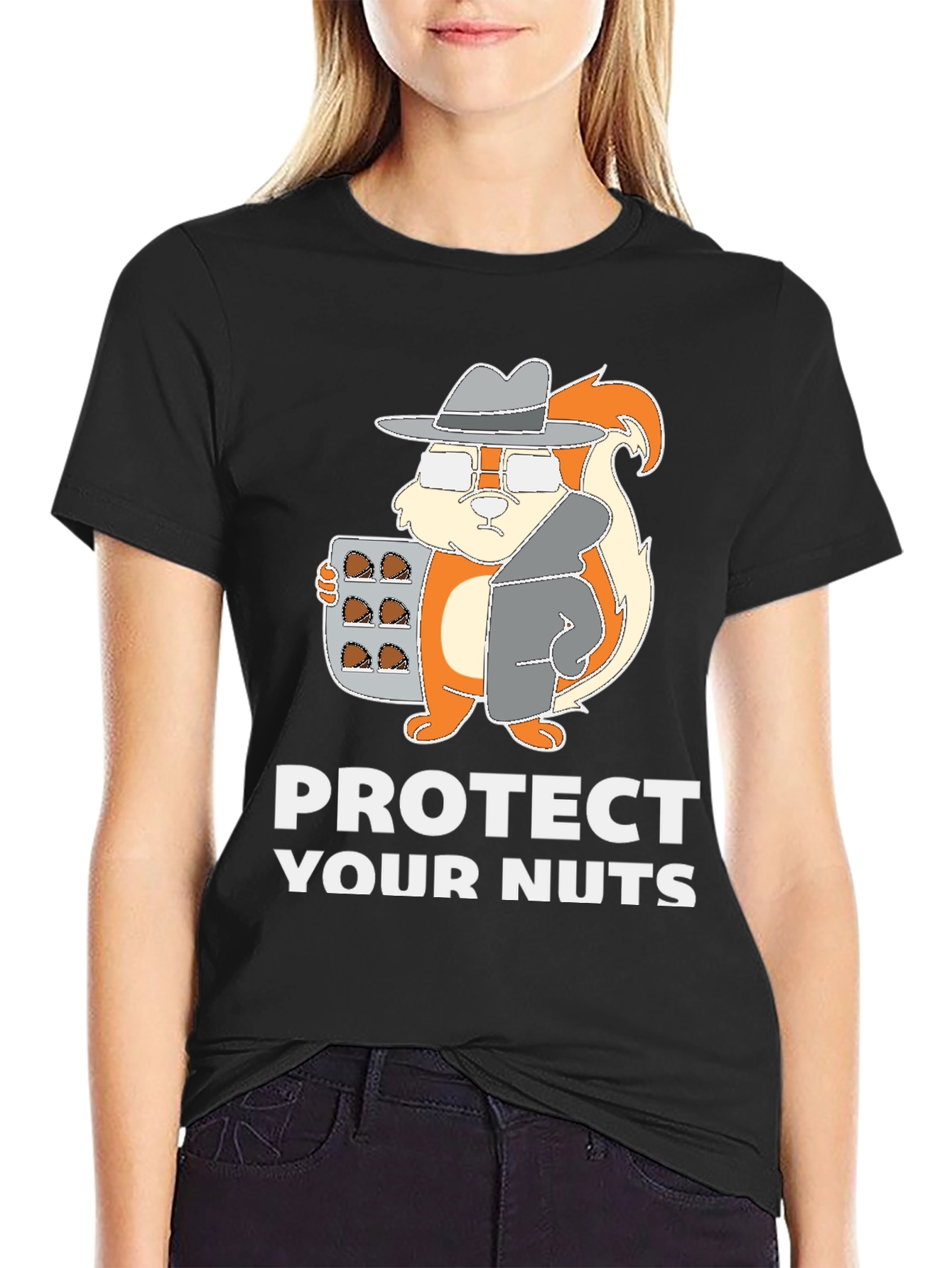 Protect Your Nuts Graphic T-Shirt