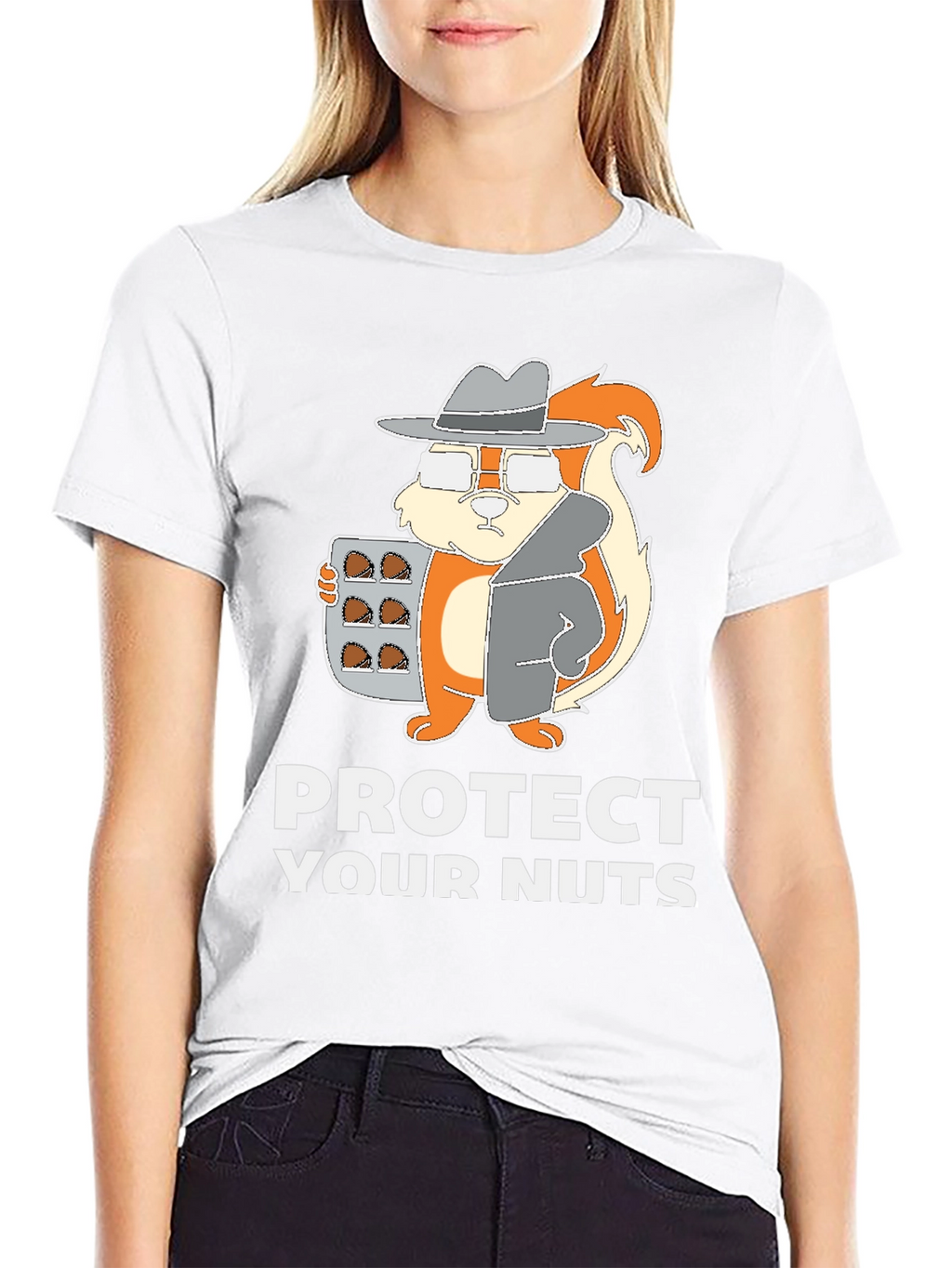 Protect Your Nuts Graphic T-Shirt