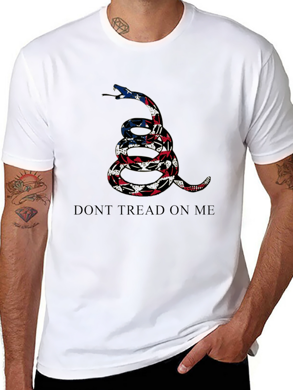 Dont Tread On Me Snake T-Shirt