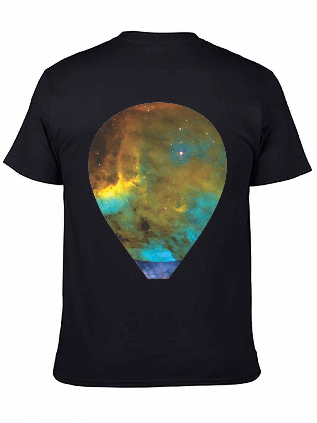 Nebula Hot Air Balloon Graphic T-Shirt