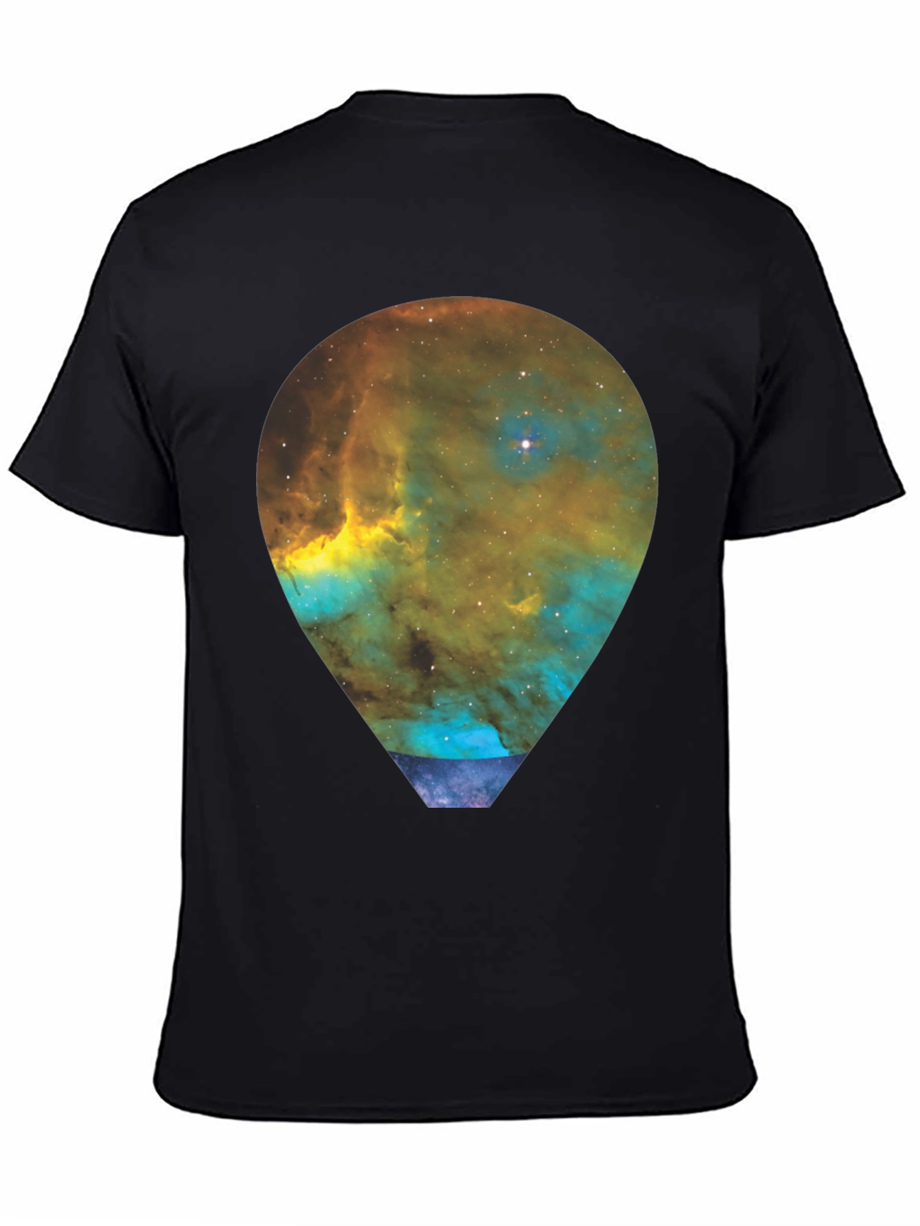 Nebula Hot Air Balloon Graphic T-Shirt