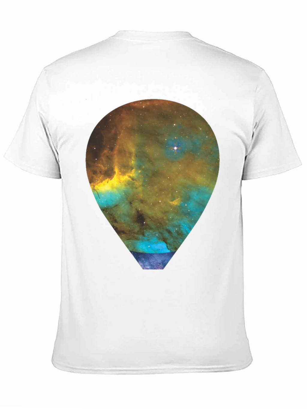 Nebula Hot Air Balloon Graphic T-Shirt