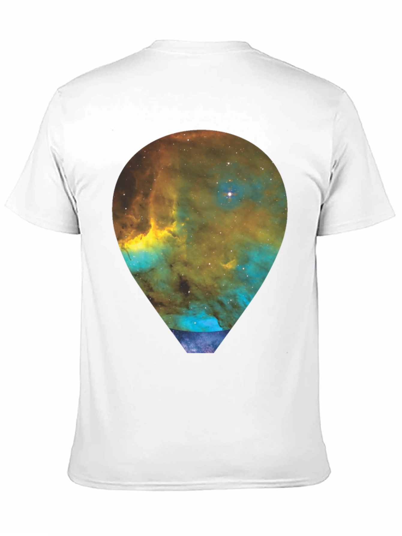 Nebula Hot Air Balloon Graphic T-Shirt