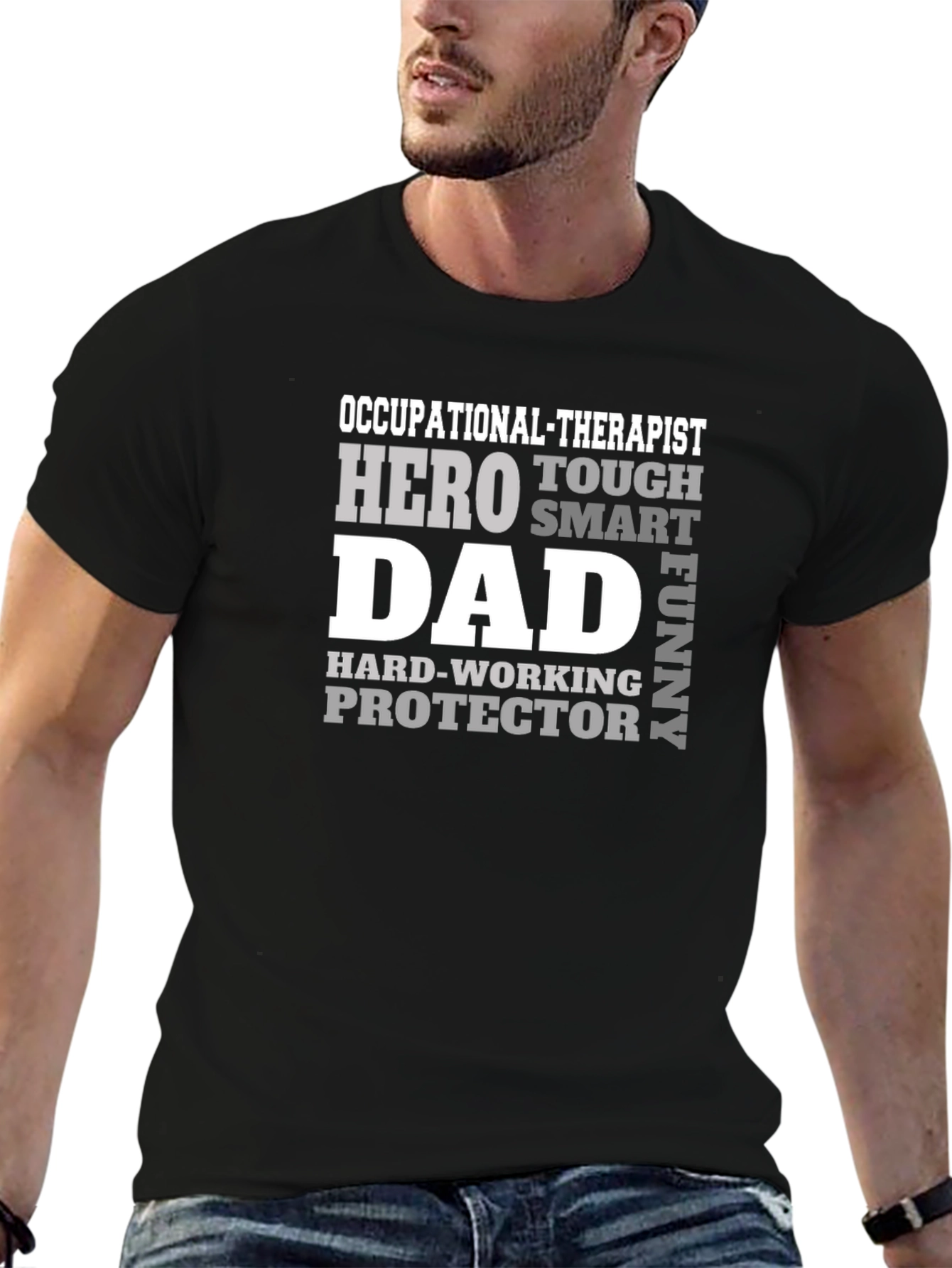 Occupational Therapist Dad Hero T-Shirt