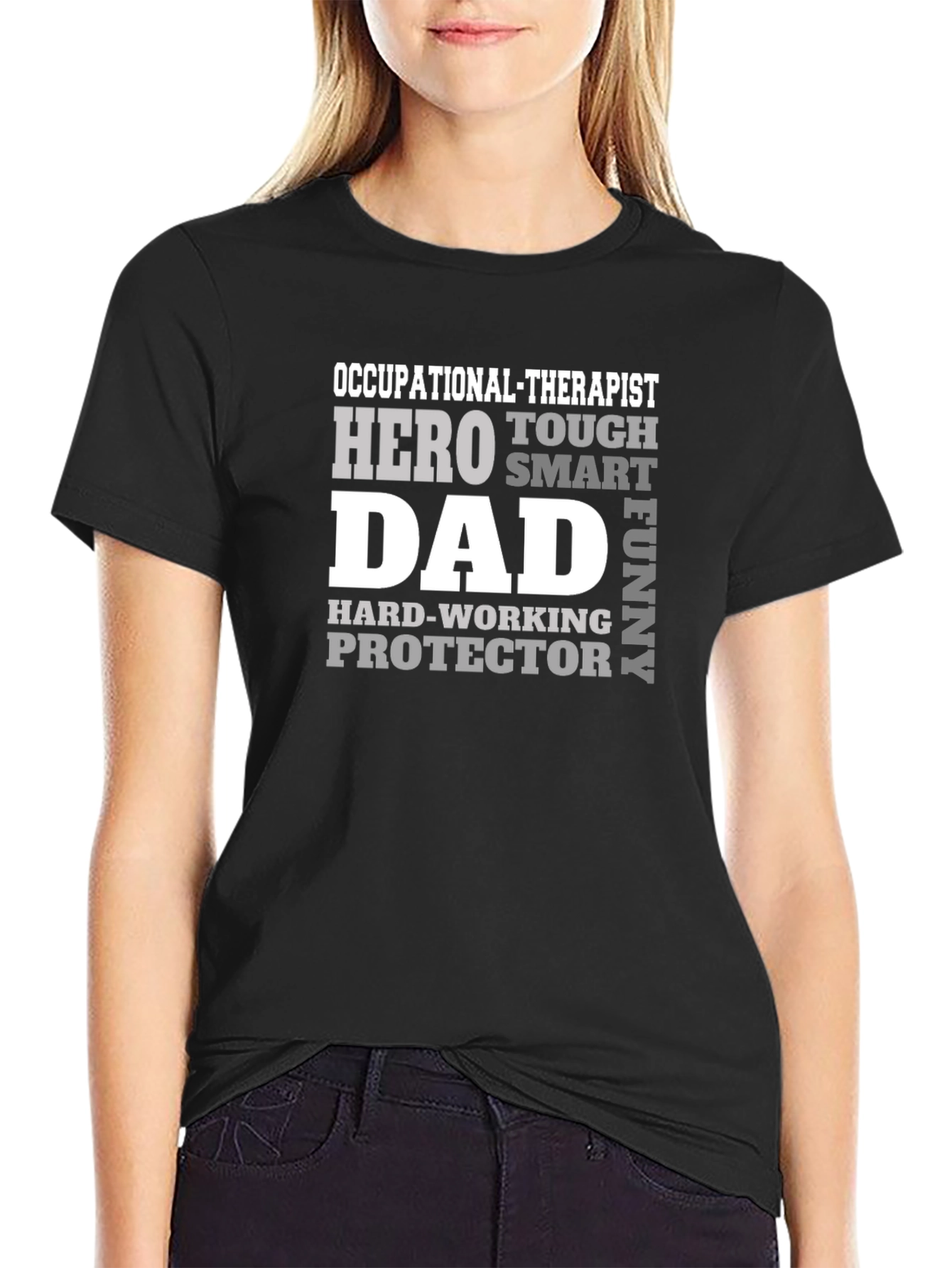Occupational Therapist Dad Hero T-Shirt