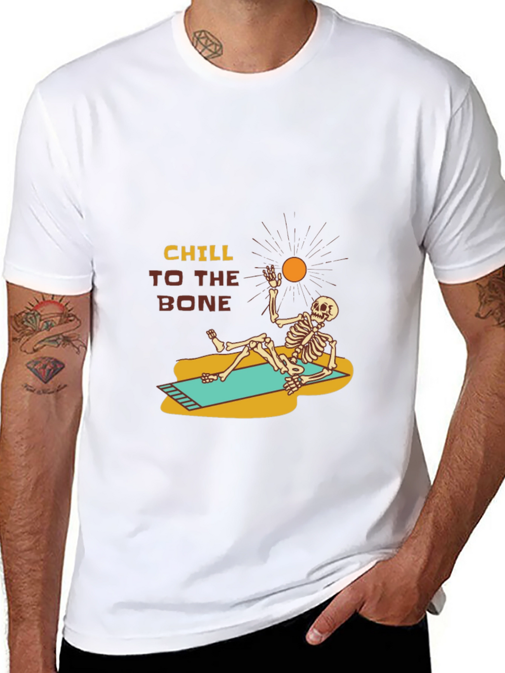 Chill to the Bone Skeleton T-Shirt