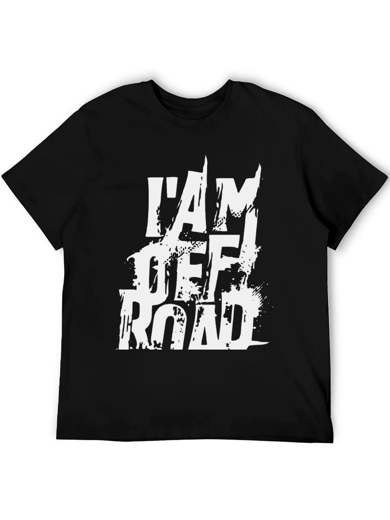 Im Off Road Graphic Tee - Black