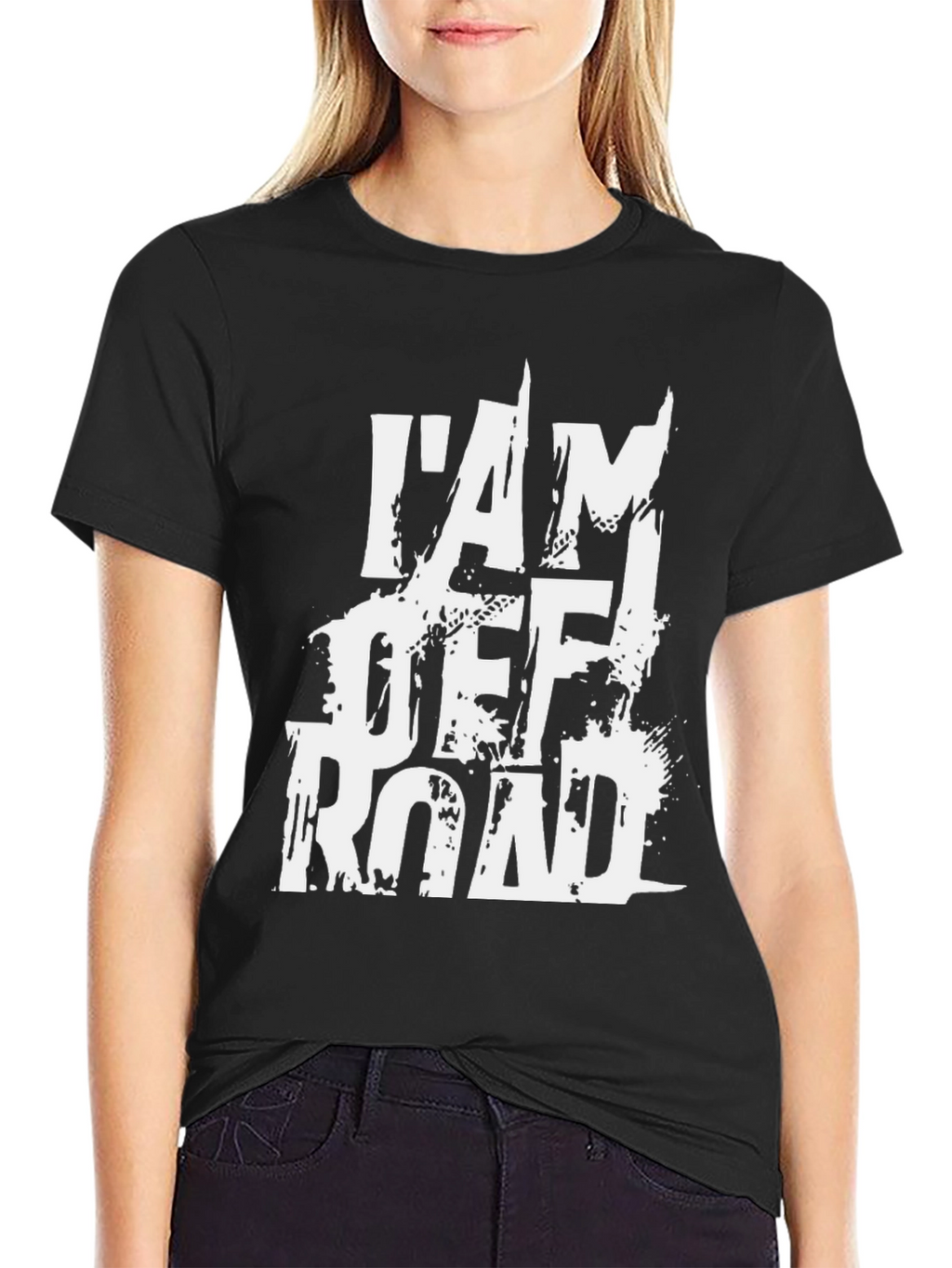 Im Off Road Graphic Tee - Black