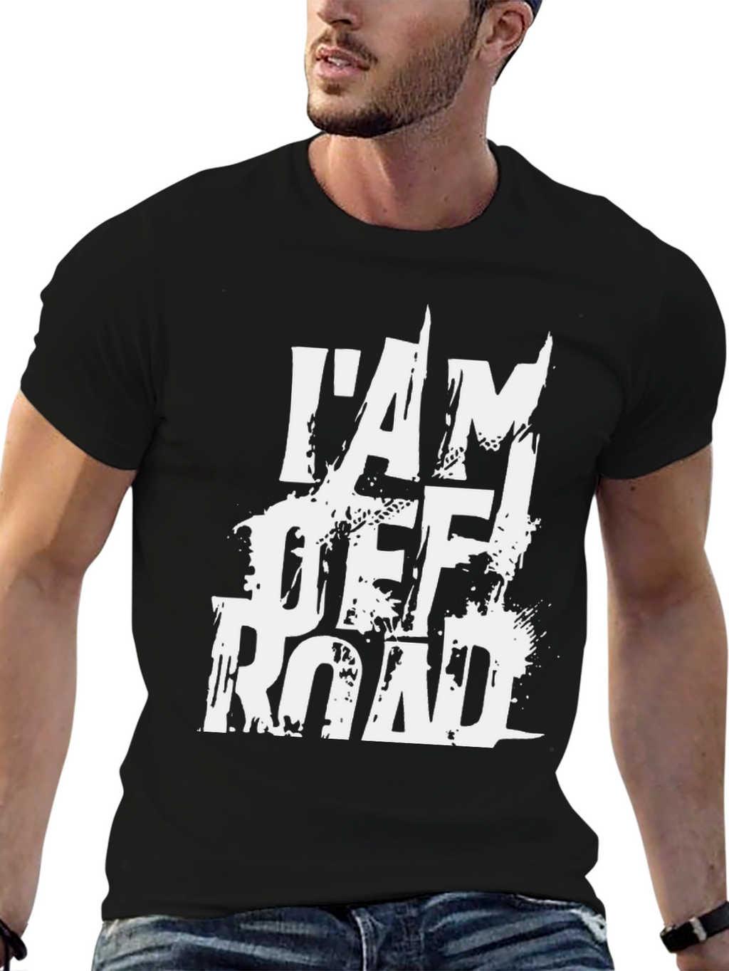 Im Off Road Graphic Tee - Black