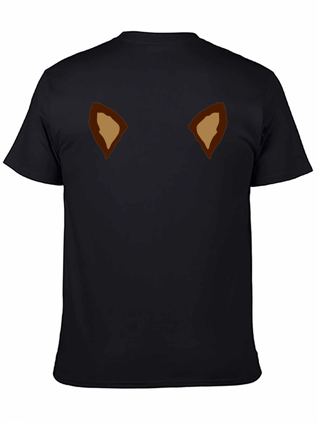 Bear Ears Graphic Black T-Shirt