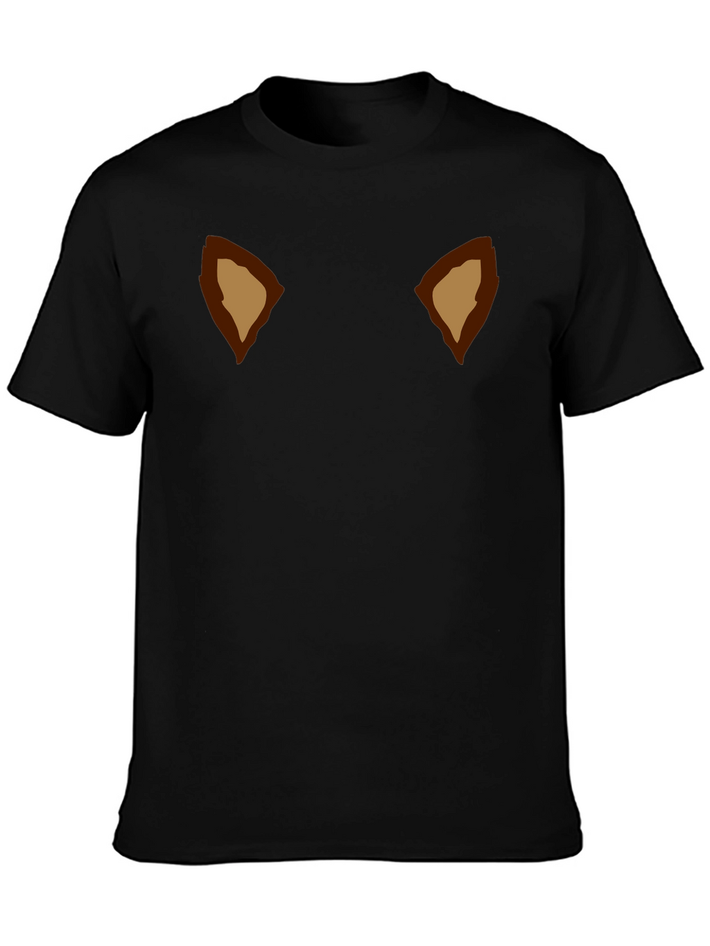 Bear Ears Graphic Black T-Shirt