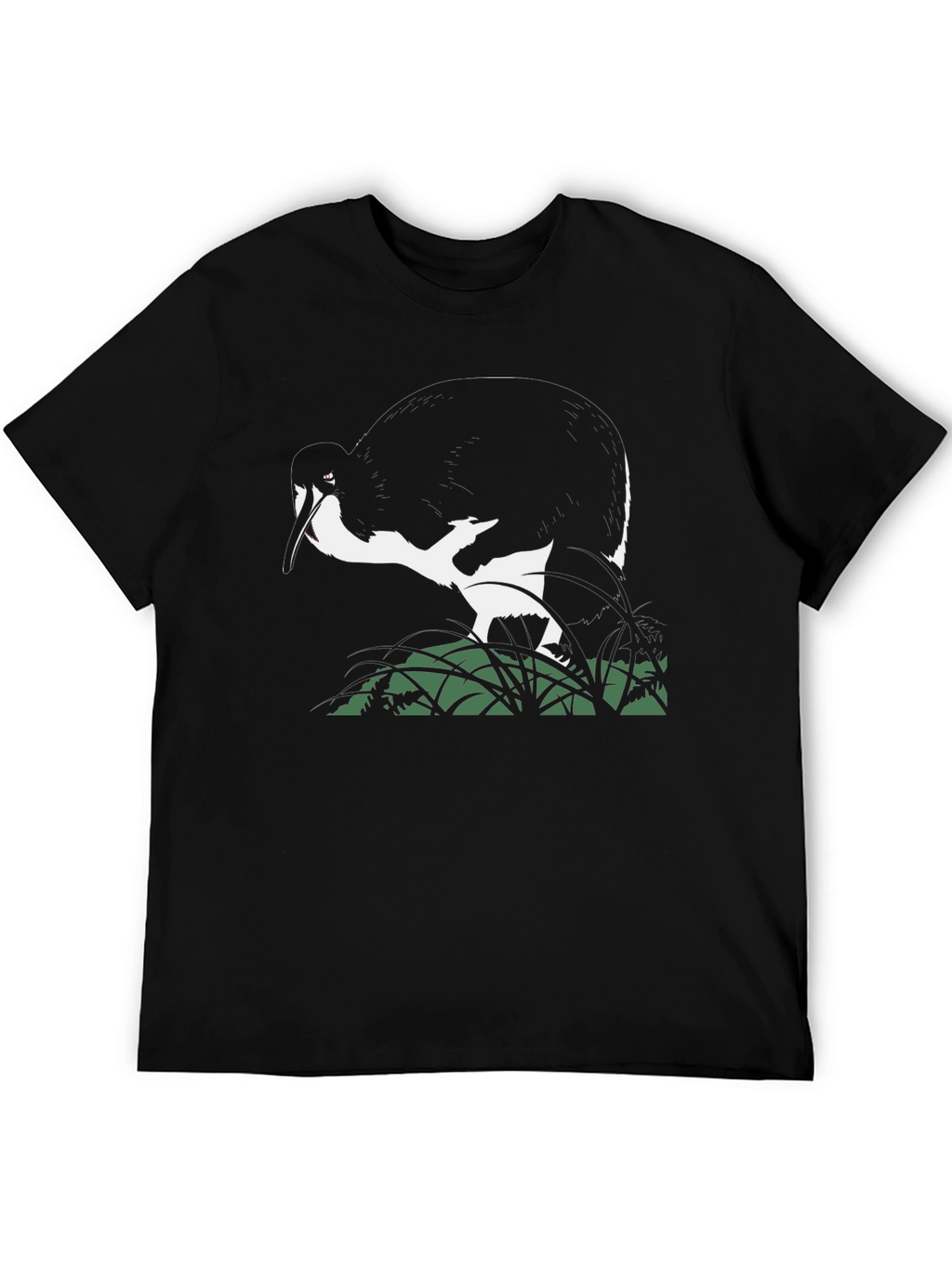Black T-Shirt with Ibis Design