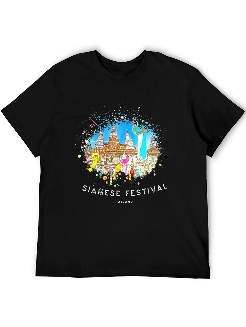Siamese Festival Thailand Graphic Tee