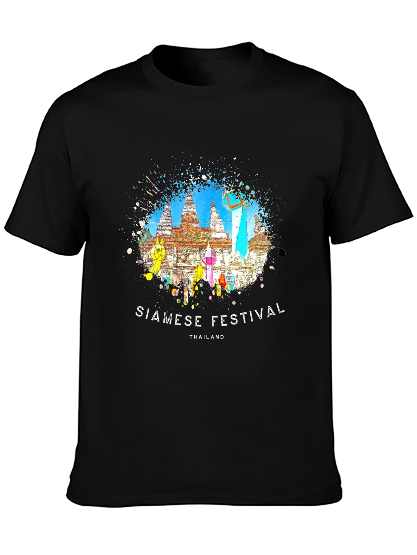 Siamese Festival Thailand Graphic Tee