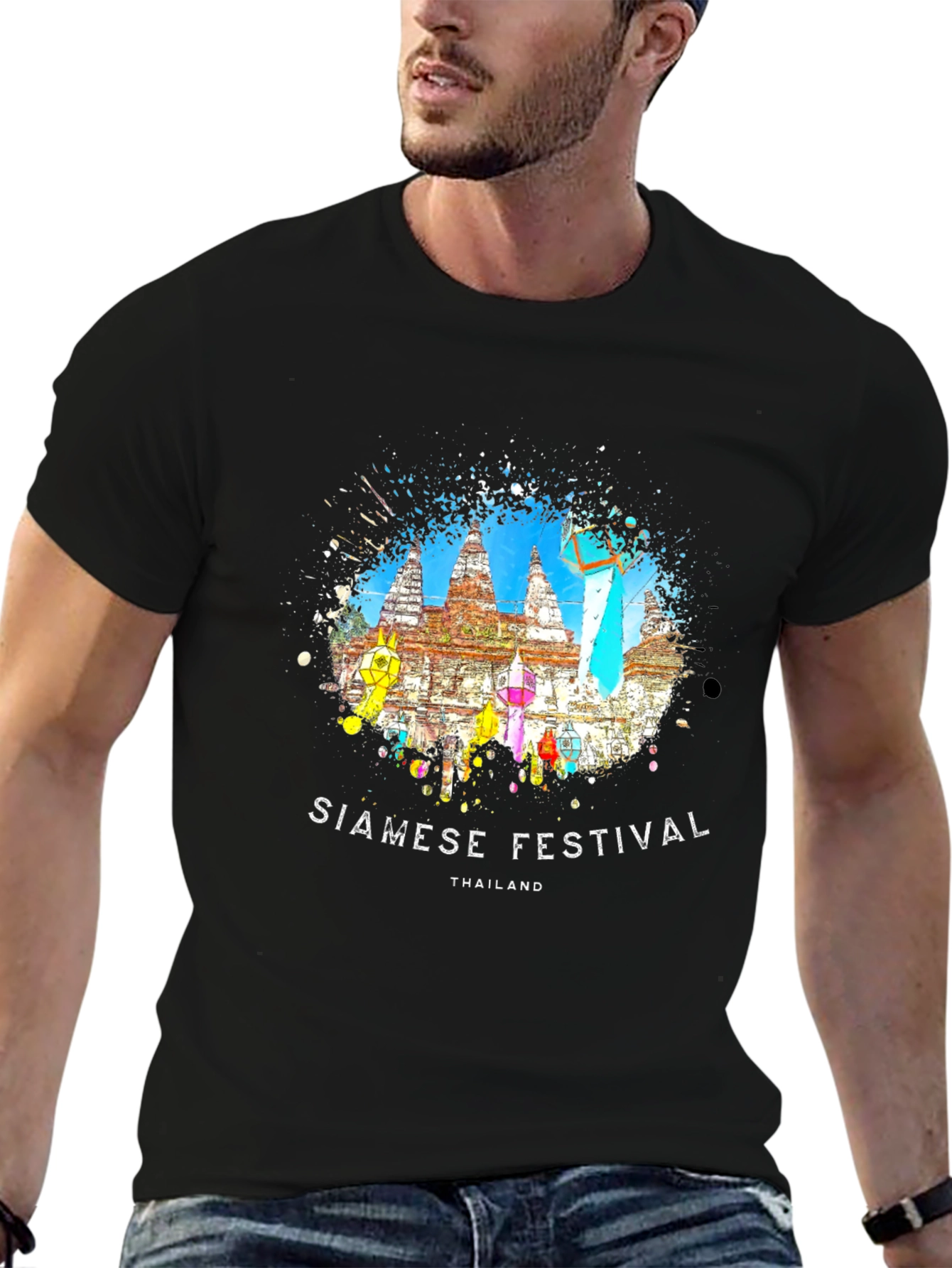 Siamese Festival Thailand Graphic Tee