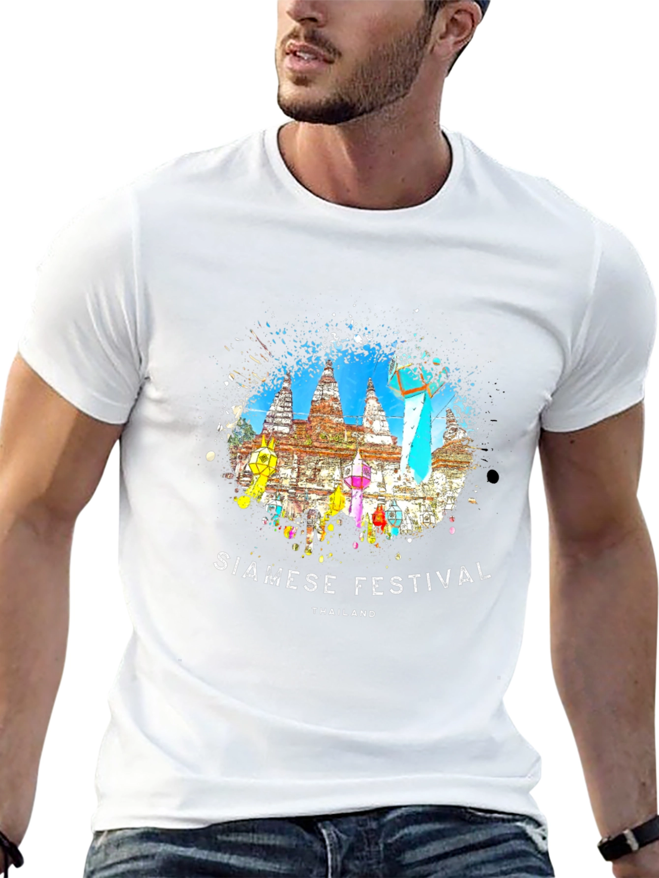 Siamese Festival Thailand Graphic Tee