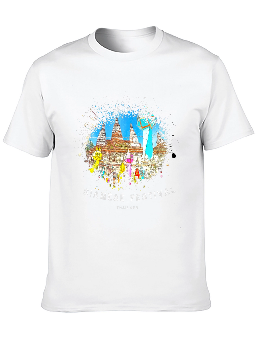 Siamese Festival Thailand Graphic Tee