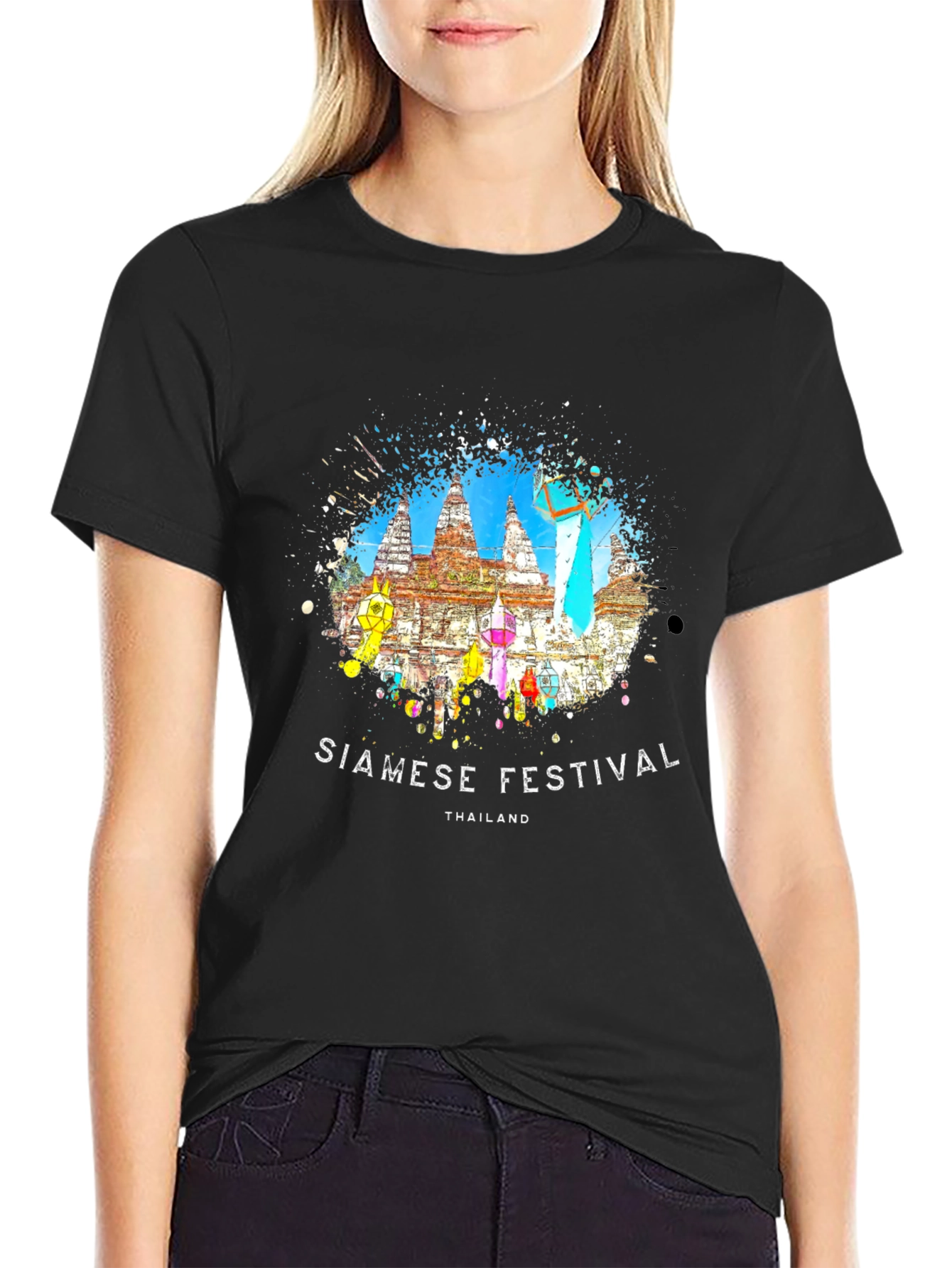 Siamese Festival Thailand Graphic Tee