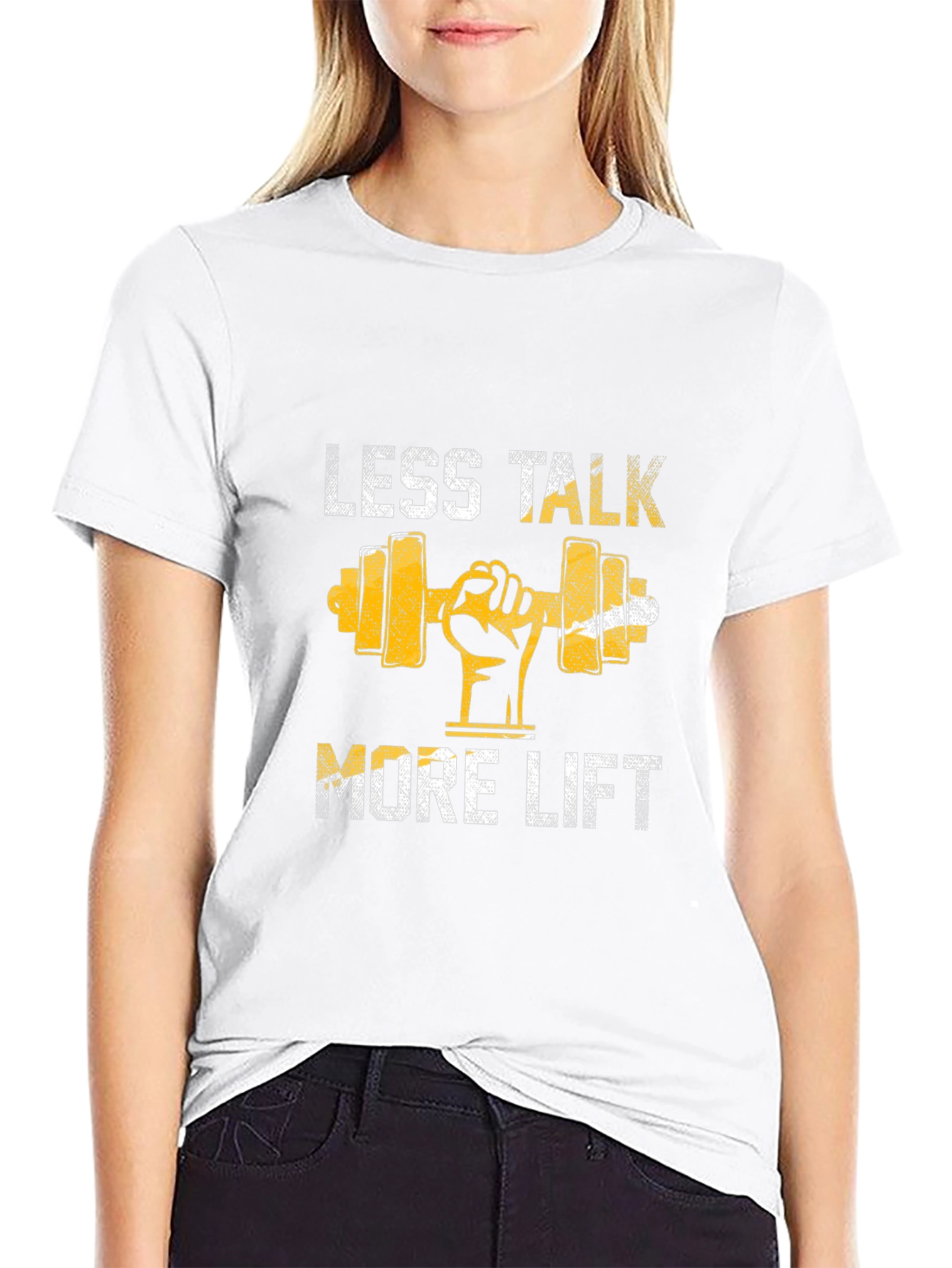 Less Talk More Lift Graphic Tee