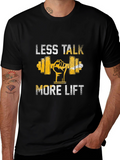 Less Talk More Lift Graphic Tee