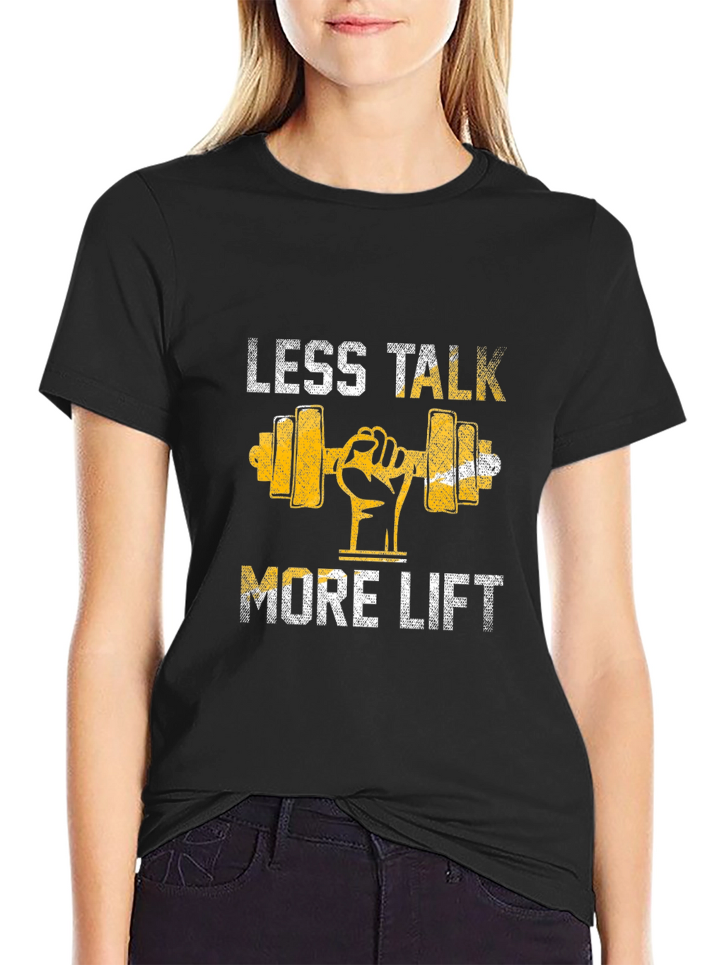 Less Talk More Lift Graphic Tee