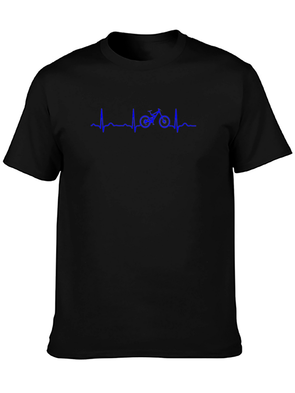 Bike Heartbeat T-Shirt - Cycling Life Line Tee