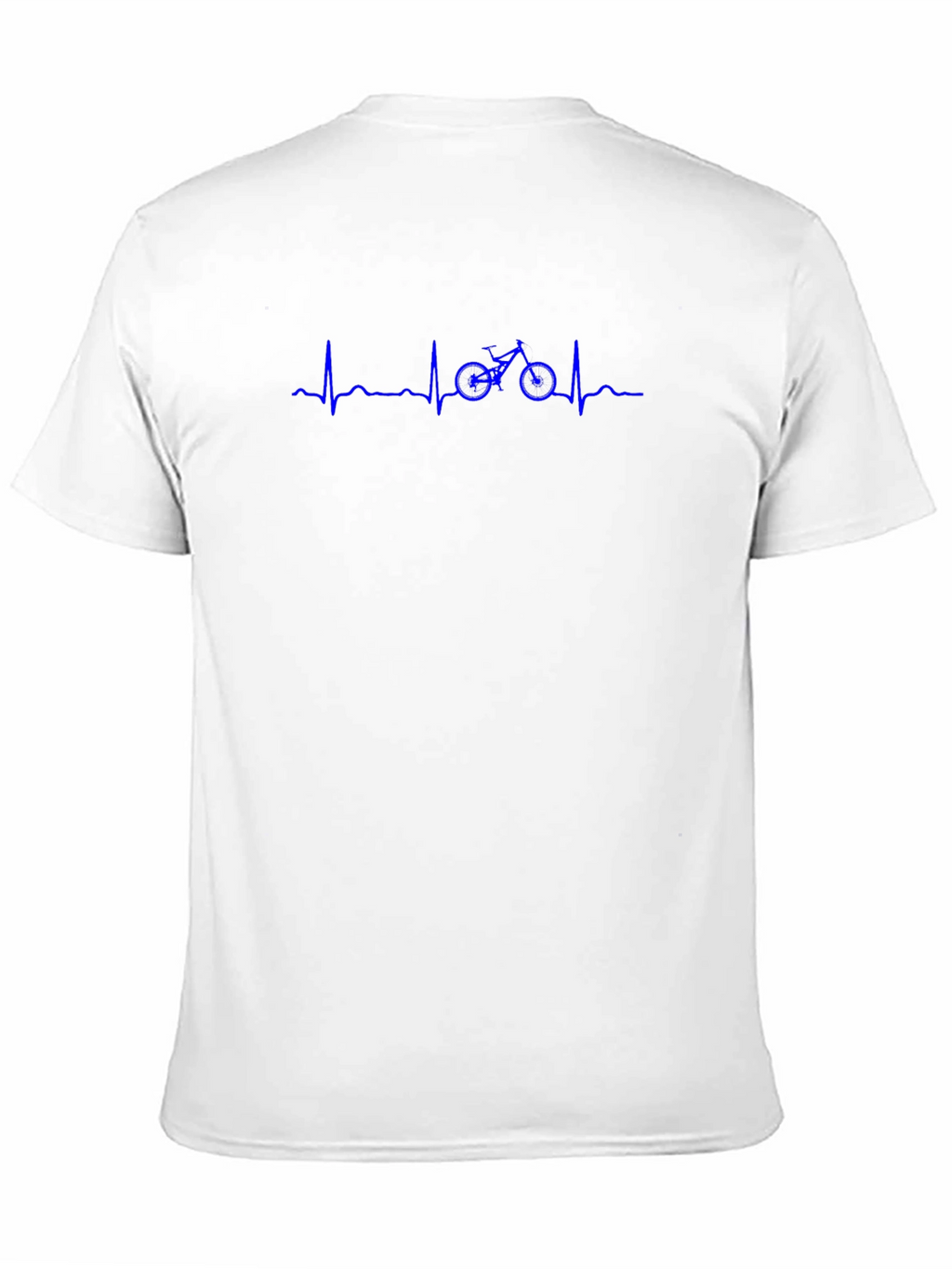 Bike Heartbeat T-Shirt - Cycling Life Line Tee
