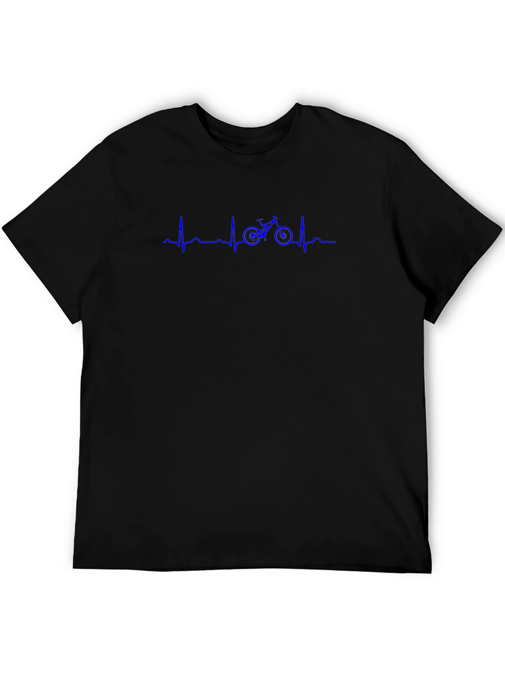 Bike Heartbeat T-Shirt - Cycling Life Line Tee