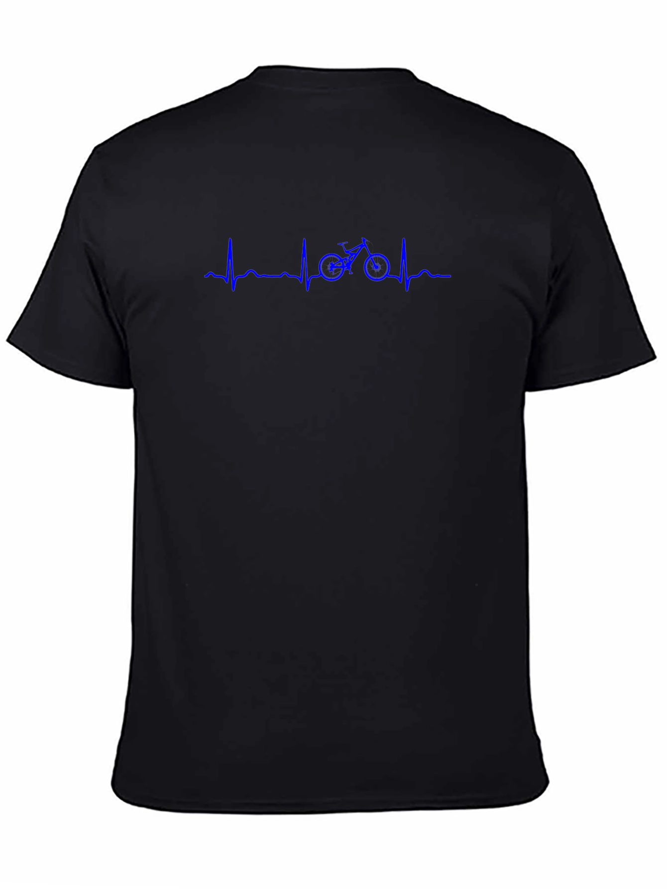 Bike Heartbeat T-Shirt - Cycling Life Line Tee
