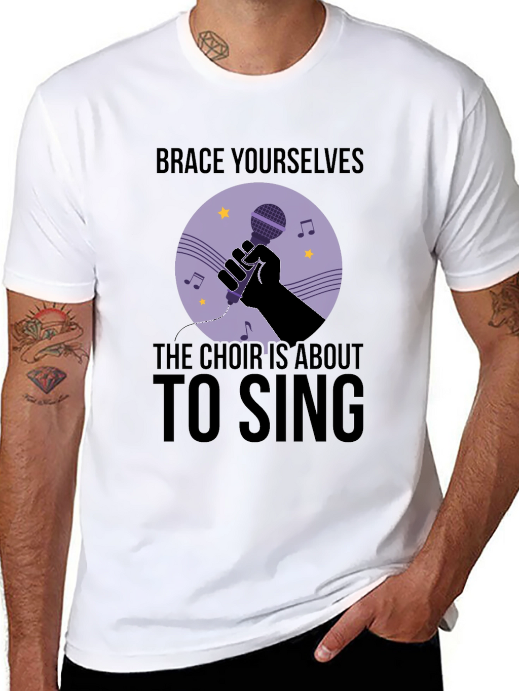Brace Yourselves Choir Is About To Sing T-Shirt
