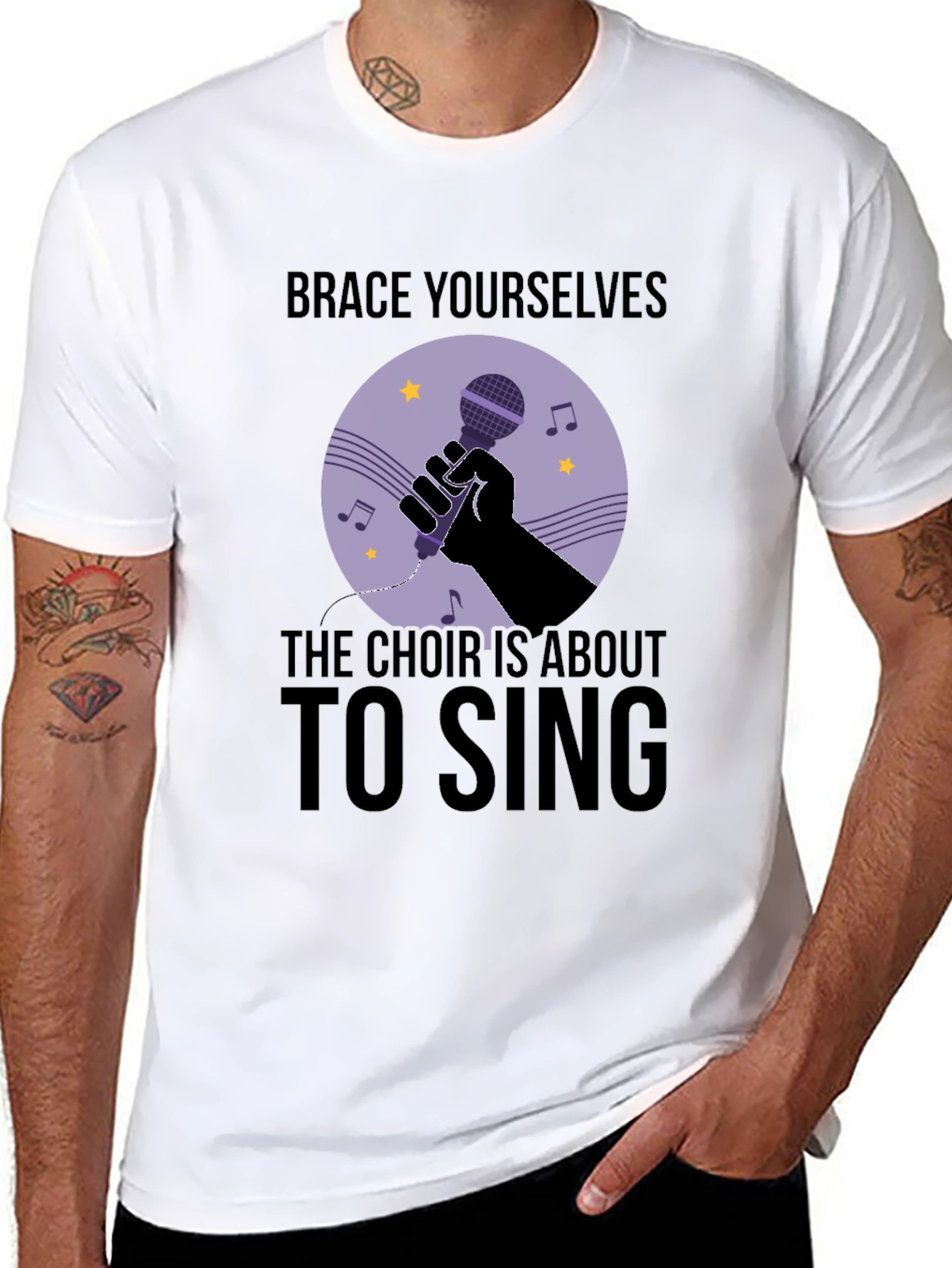 Brace Yourselves Choir Is About To Sing T-Shirt