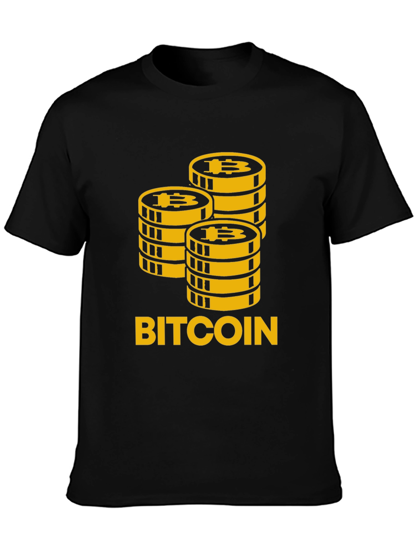 Bitcoin Stacks Graphic T-Shirt