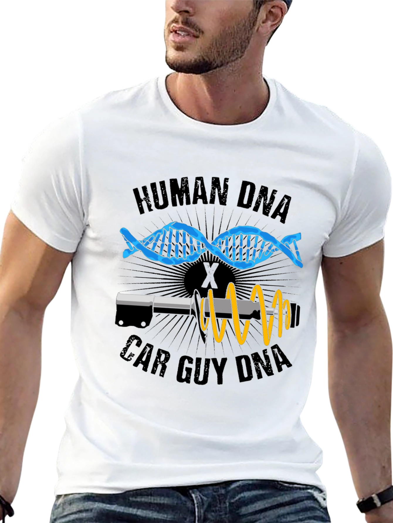 Car Guy DNA T-Shirt - Automotive Enthusiast Tee