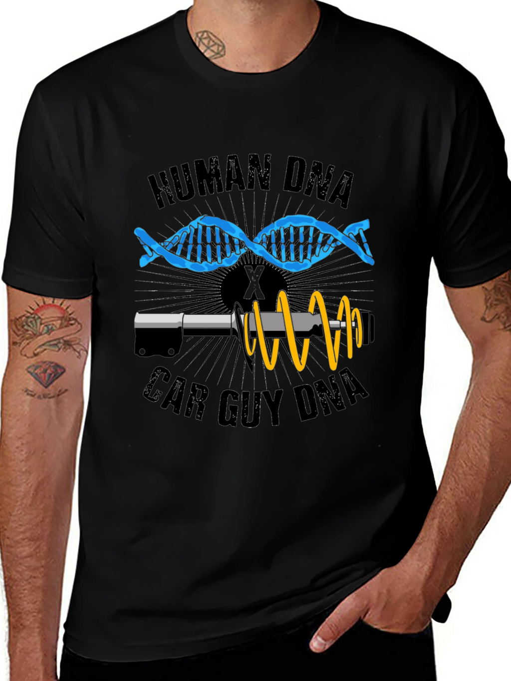 Car Guy DNA T-Shirt - Automotive Enthusiast Tee
