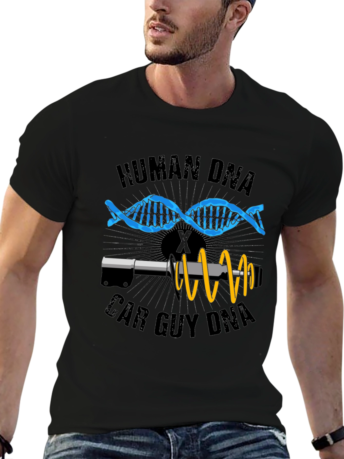 Car Guy DNA T-Shirt - Automotive Enthusiast Tee