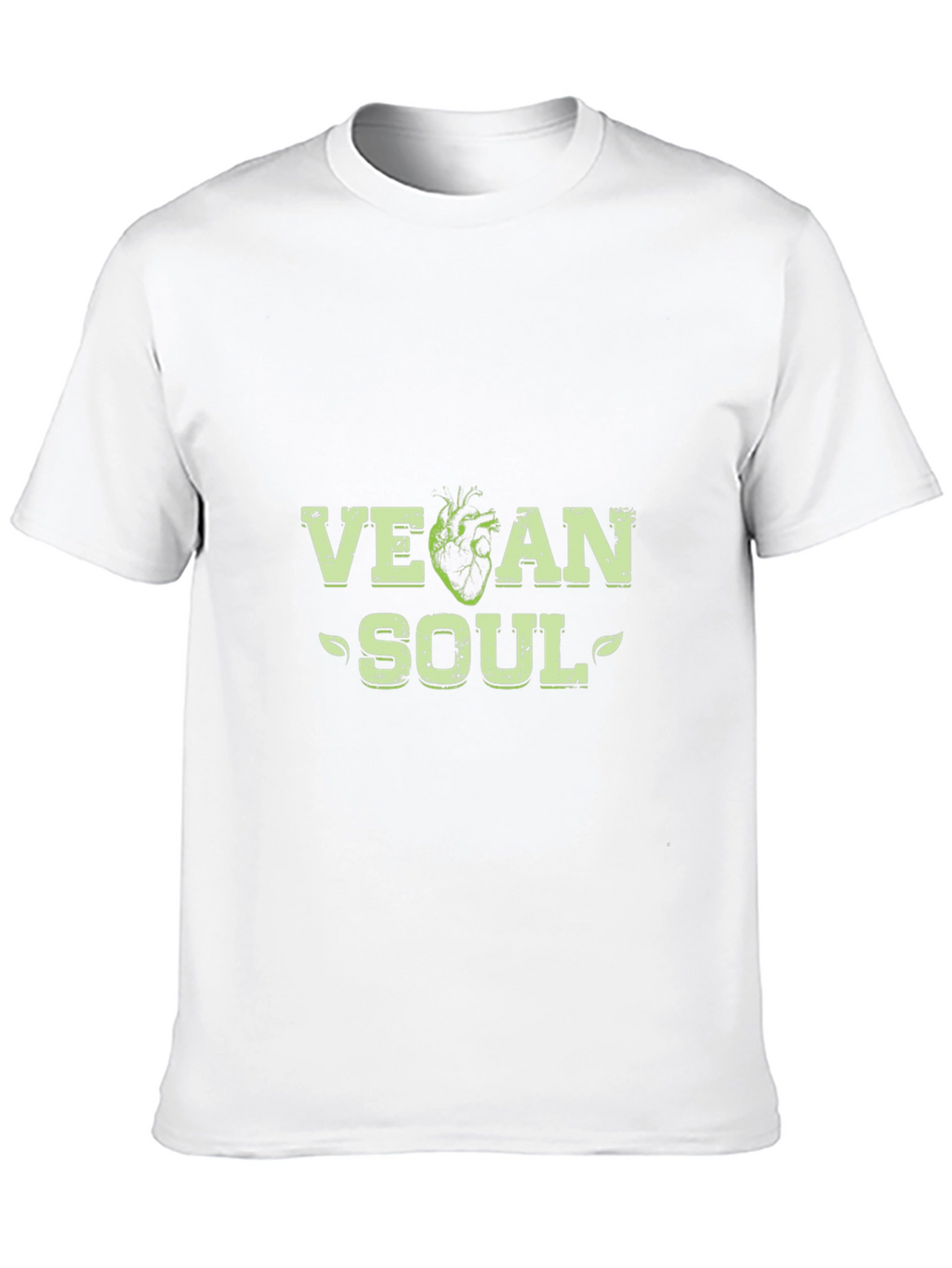 Vegan Soul Graphic Tee - Black