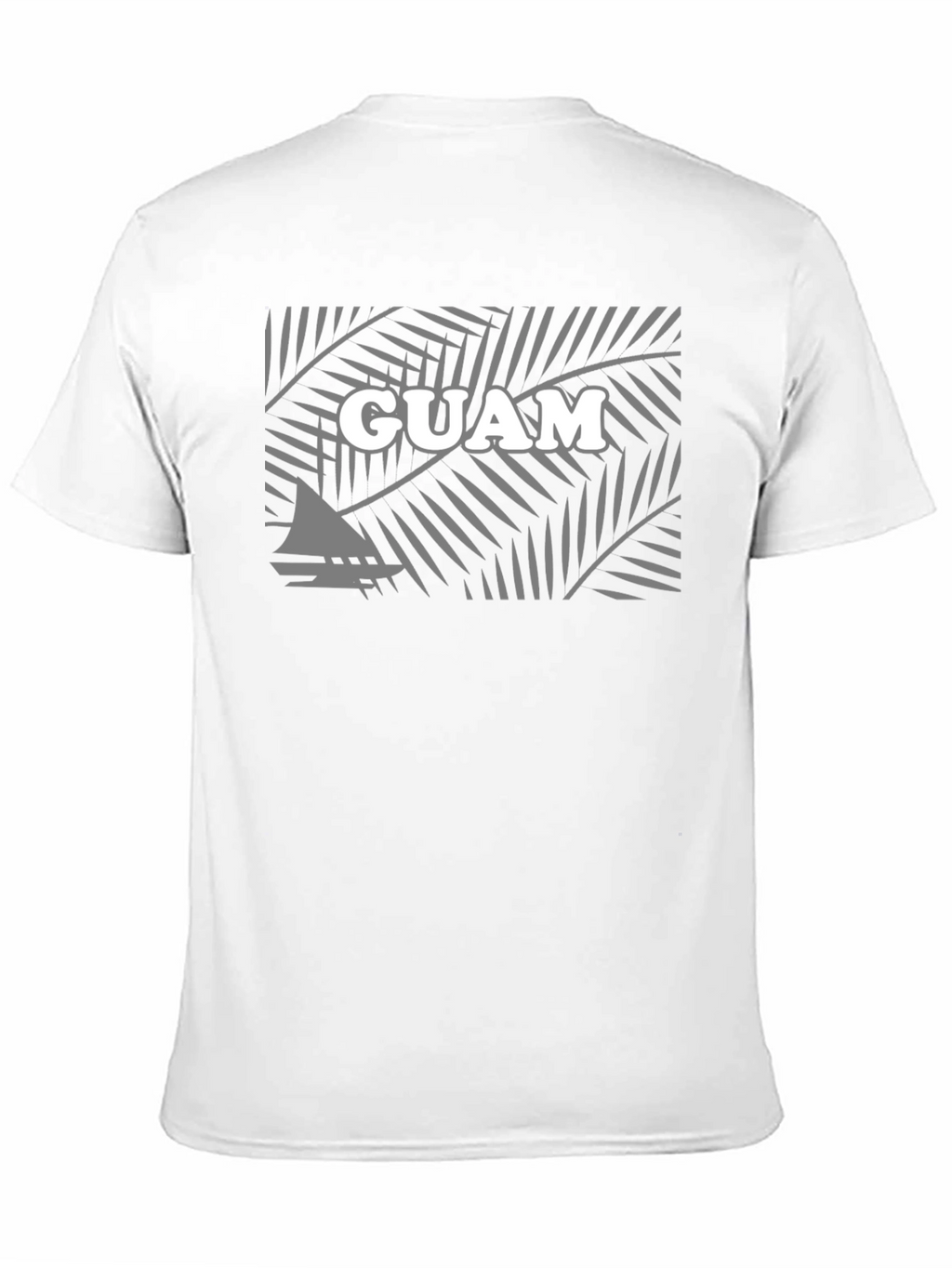 Guam Palm Tree Graphic T-Shirt - Island Vibes