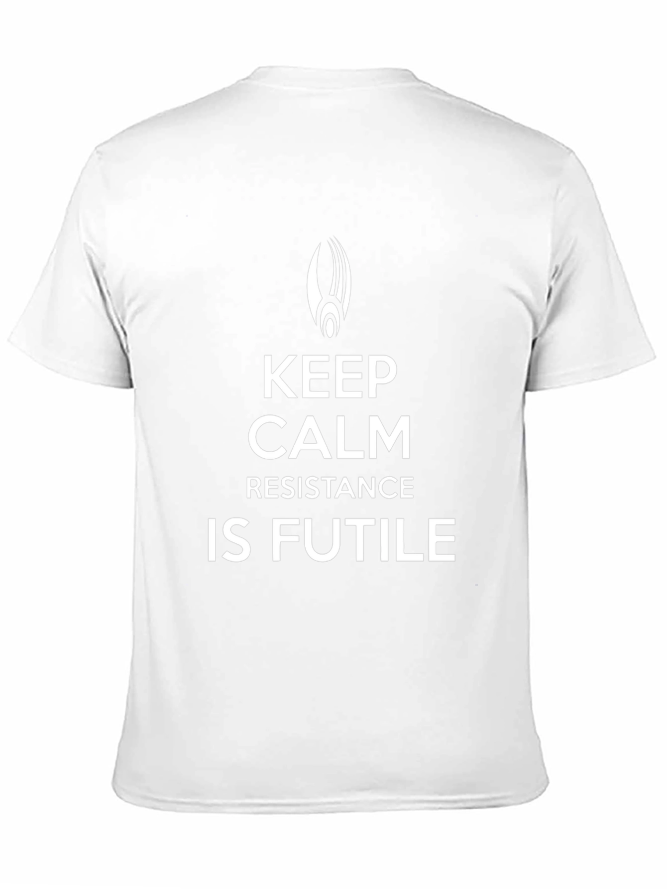 Keep Calm Resistance Is Futile Borg T-Shirt