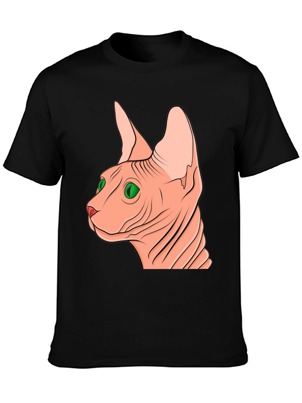 Sphynx Cat Graphic Tee - Unique Design